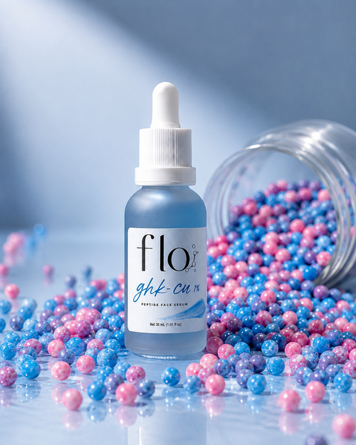     Flo Theory GHK-Cu copper peptide serum bottle
