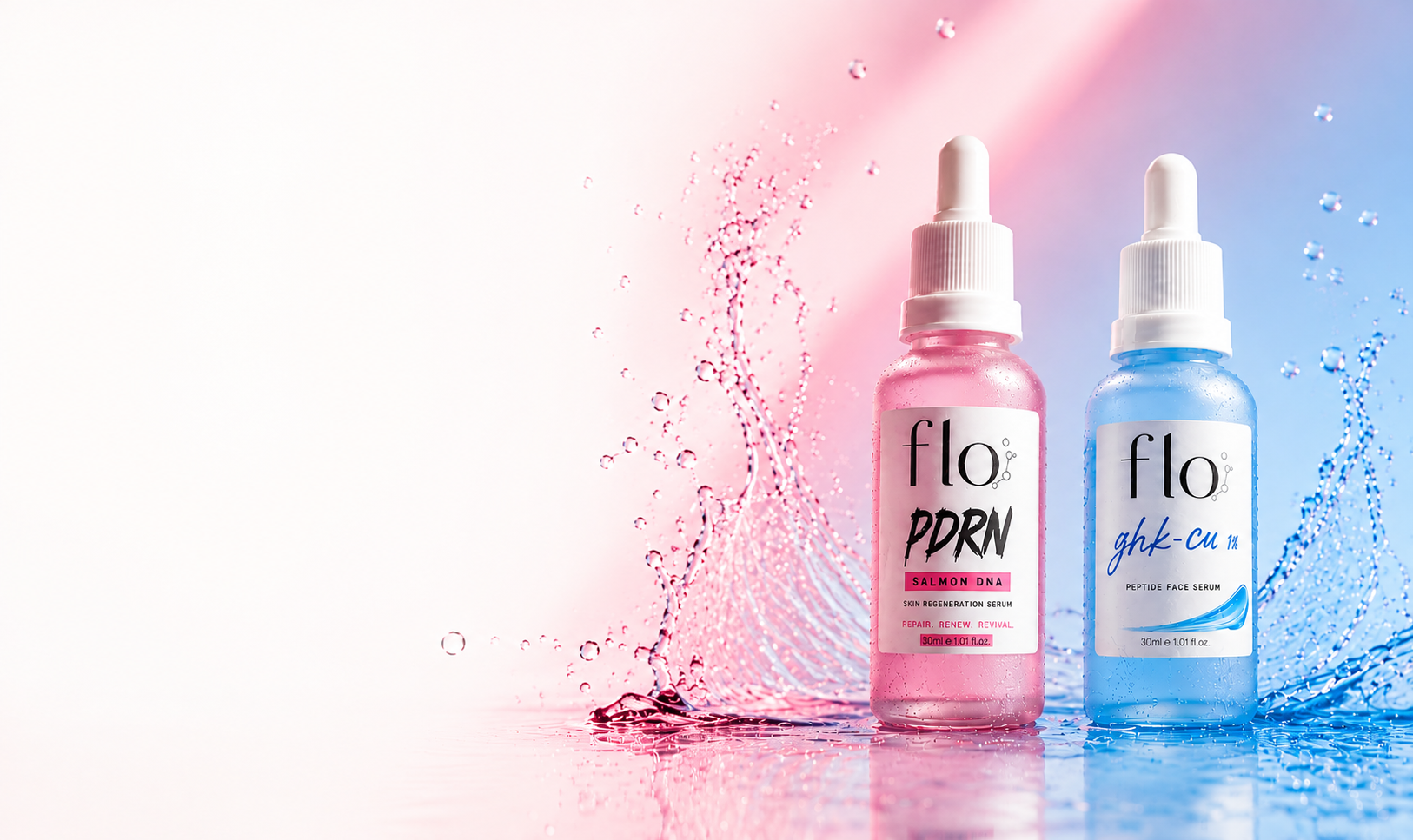 Flo Theory skincare peptide products